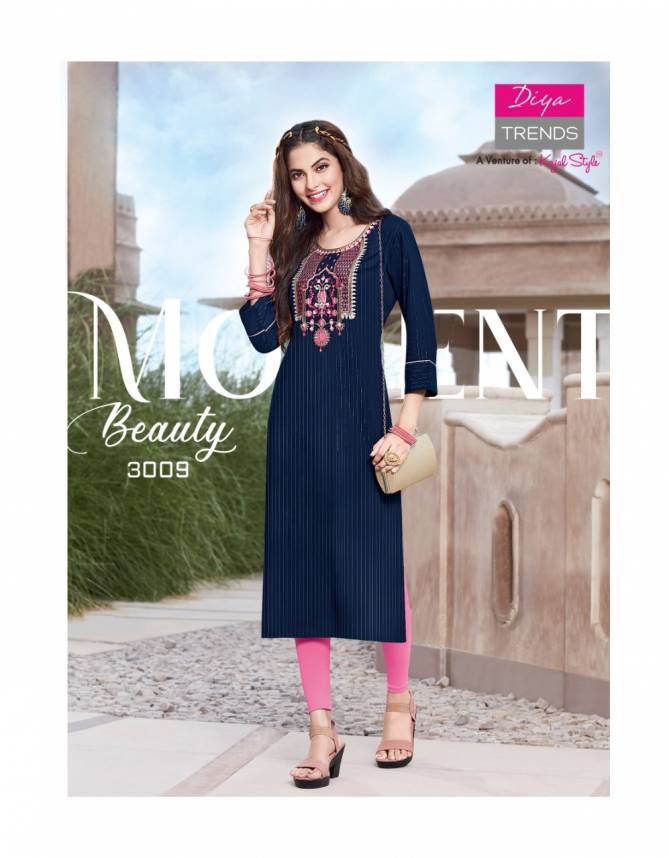 Fashion Story 3 New Fancy Ethnic Wear  Embroidery Kurti Collection